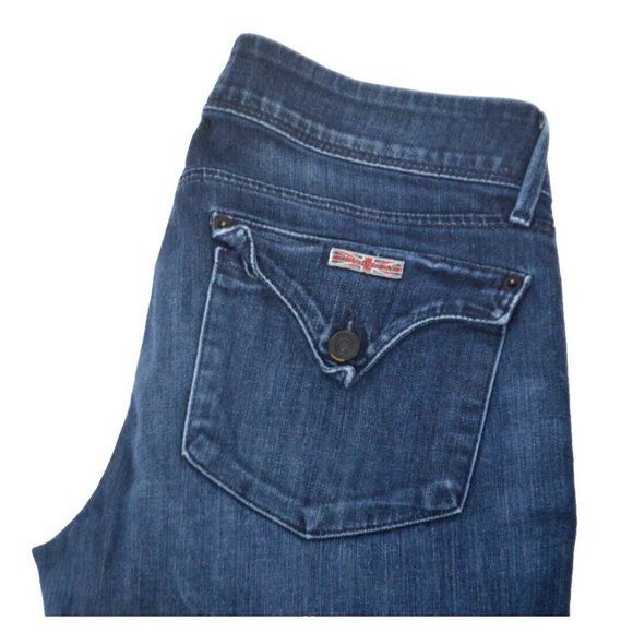 HUDSON Women's Collin Skinny‎ Jeans SIZE 29 Dark Wash - BARN - Picture 1 of 9